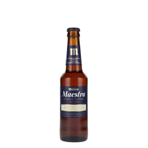 Cerveza Mahou Maestra SPL Doble Lupulo Botella 330ml