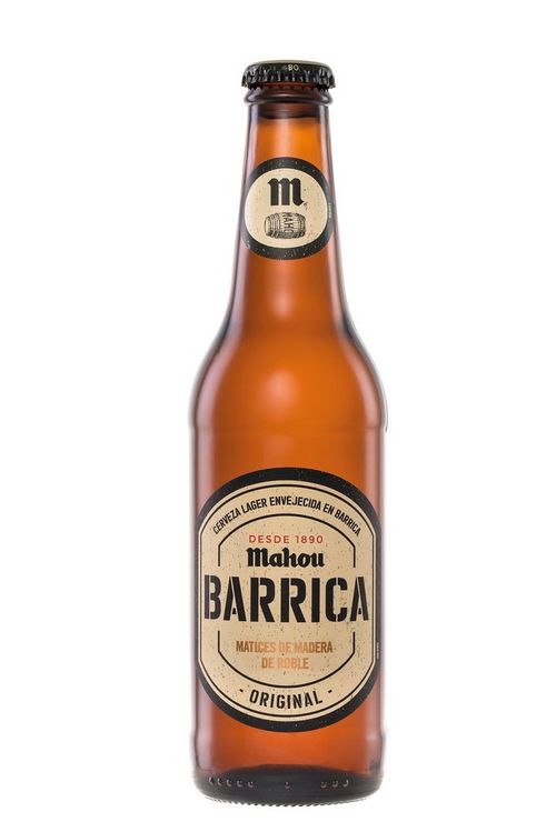 Cerveza Mahou Barrica Original Botella 330ml