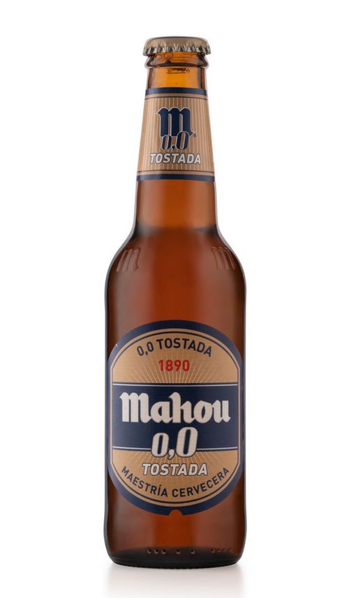 Cerveza Mahou Sin Alcohol Botella 330ml