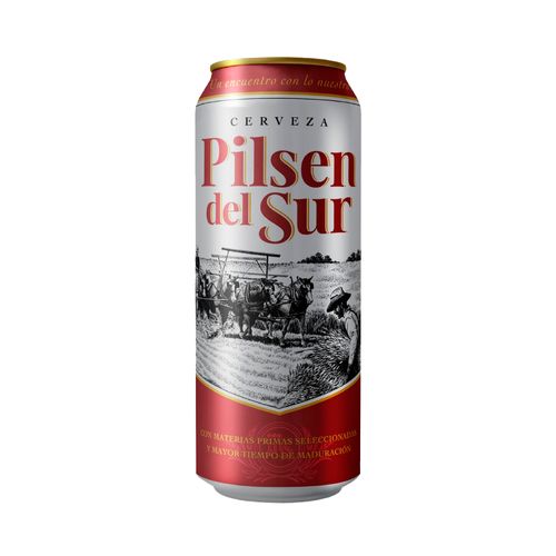 Cerveza Pilsen Del Sur Lata 473ml