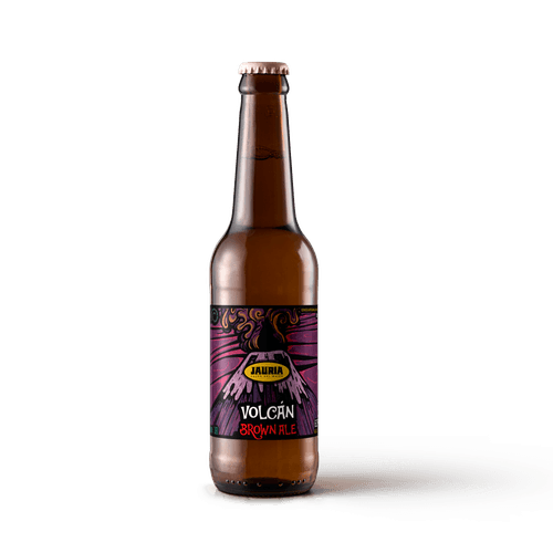 Cerveza Jauría Volcán Brown Ale Botella 330ml
