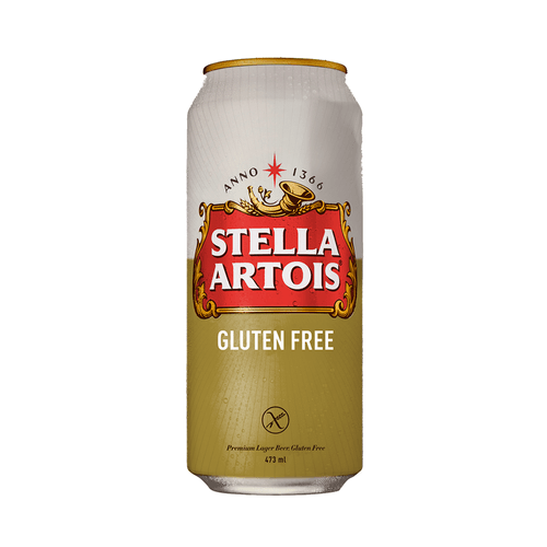 Cerveza Stella Artois Gluten Free Lata 473ml