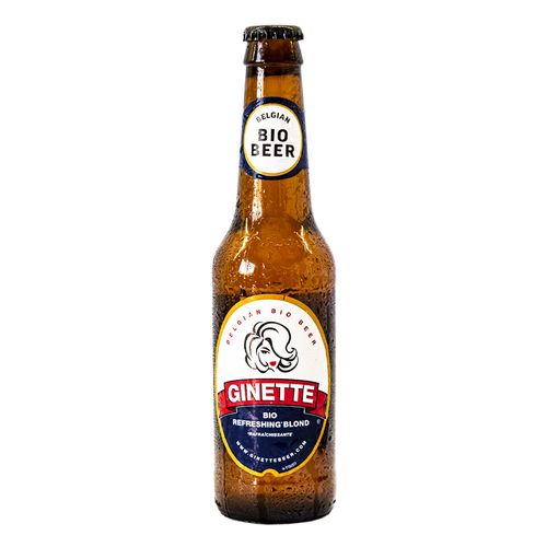 Cerveza Ginette Refresh Blonde Botella 330ml