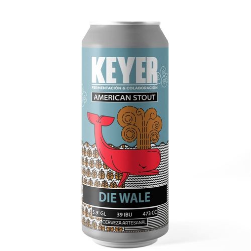 Cerveza Keyer Die Wale Lata 473ml