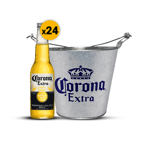 Pack 24 Corona 330ml  + Bucket