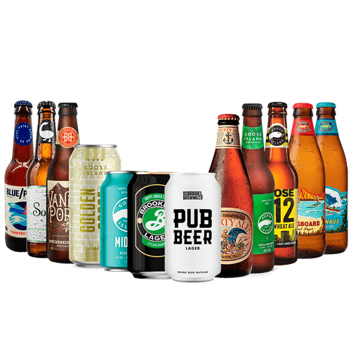 Pack Degustación de 12 Cervezas Americanas