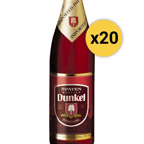 Pack 20 Cervezas Spaten München Dunkel