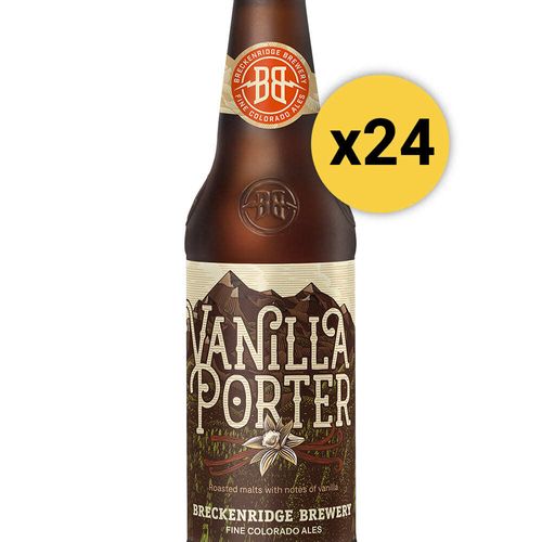 Pack 24 Cervezas Breckenridge Vanilla Porter